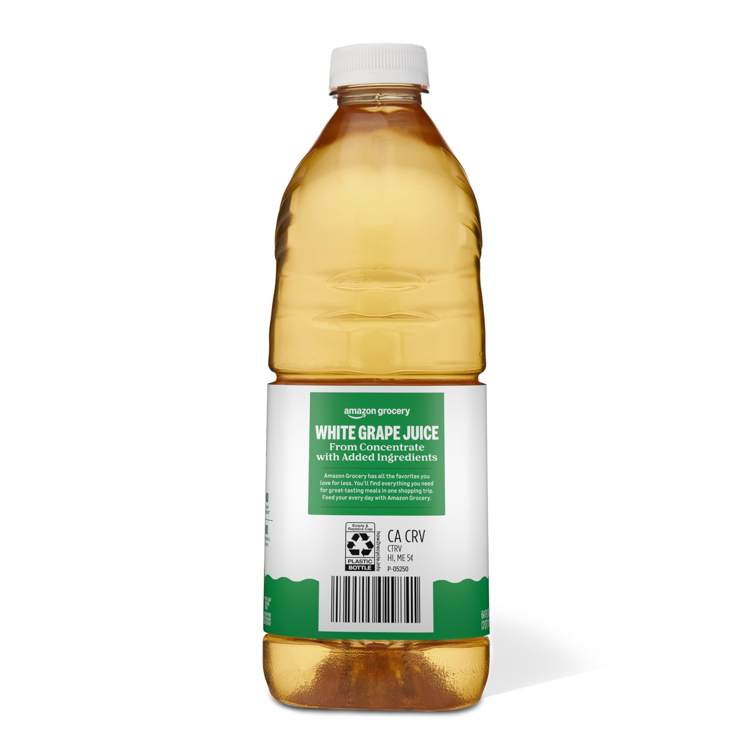 Kitchen scene with Amazon Grocery White Grape Juice for family meals