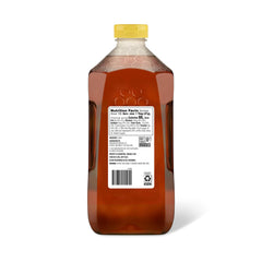 Amazon Grocery Wildflower Honey pour showing golden drizzle for beverages.
