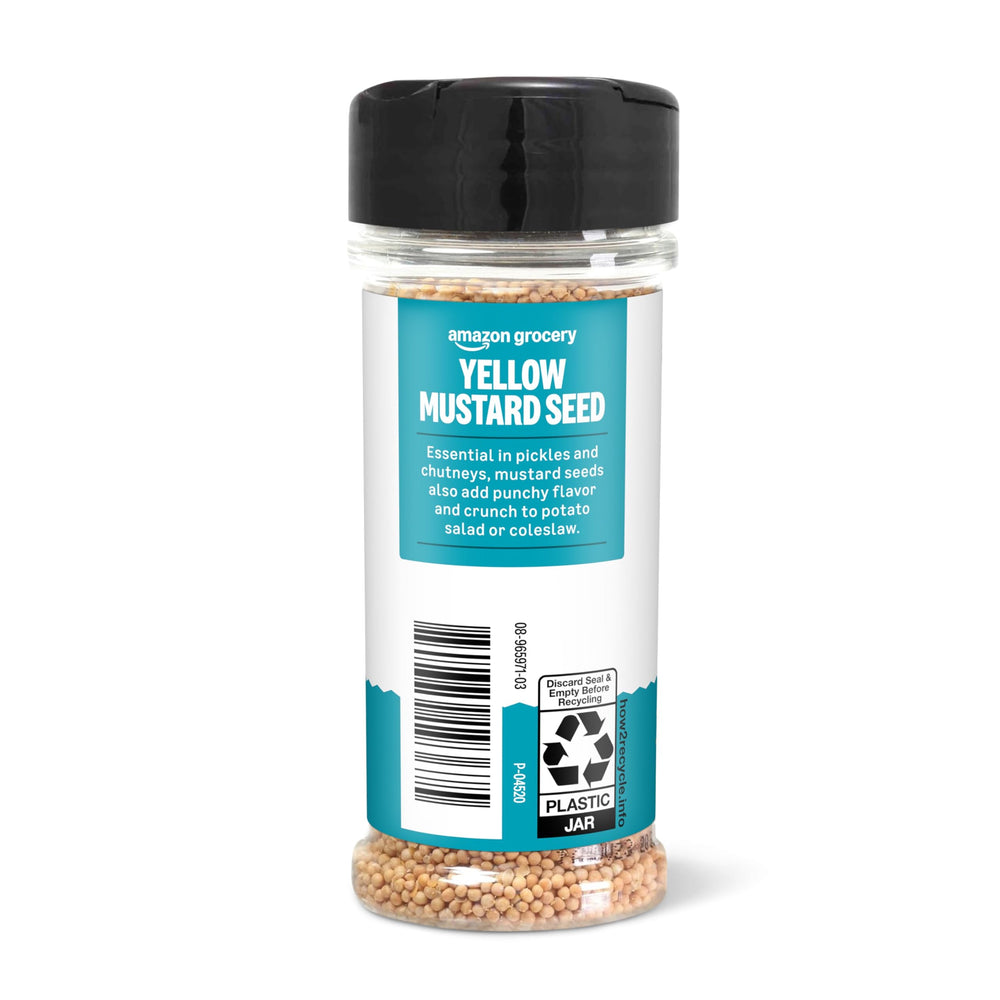 Amazon Grocery yellow mustard seed on spice rack sparks flavor ideas