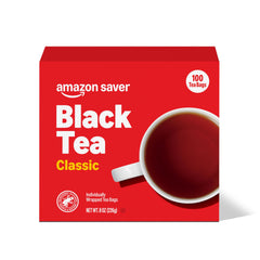 Amazon Saver Classic Black Tea box 8 oz ready for daily brewing.