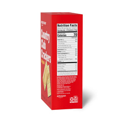 Amazon Saver Country Club Crackers ingredients list highlights soy and wheat.