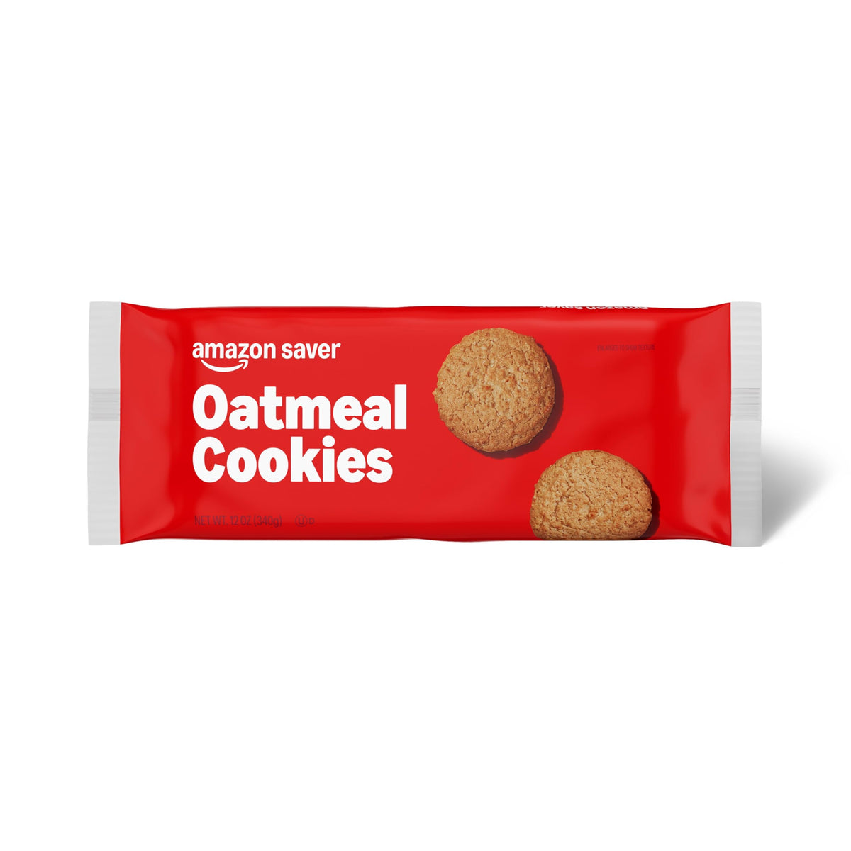 Amazon Saver dunking oatmeal cookies box front, convenient snack option.