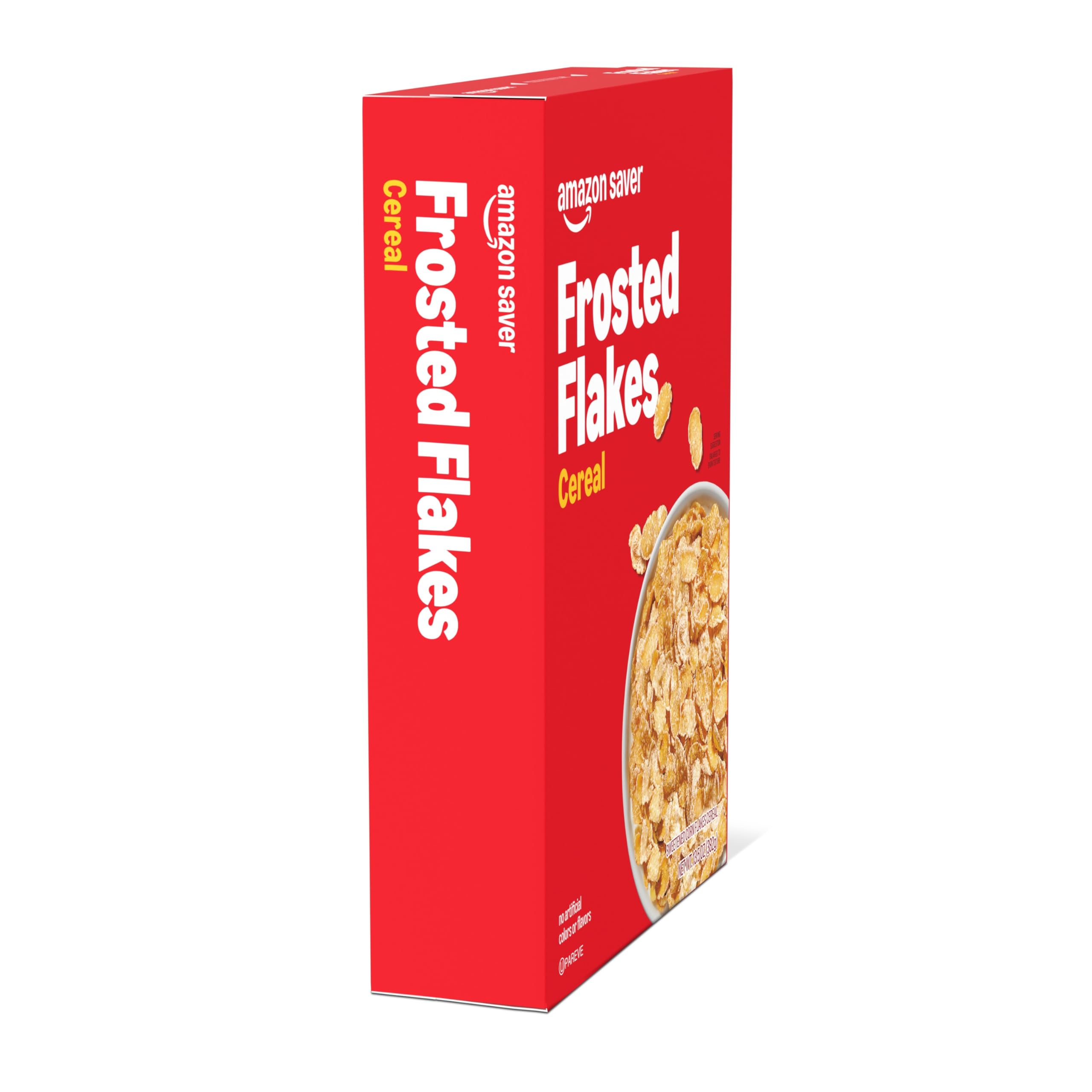 Pantry-ready Frosted Flakes box for budget-friendly grocery planning.