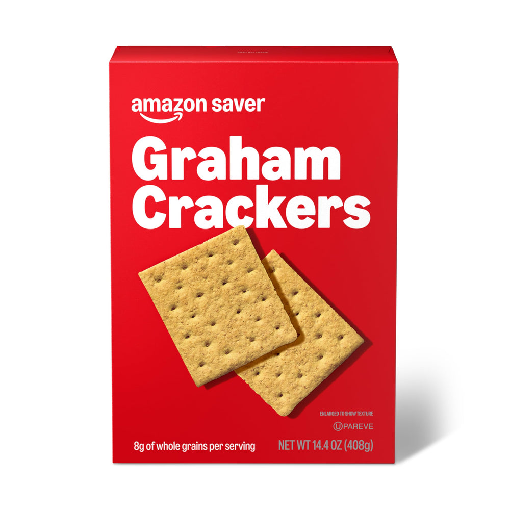 Amazon Saver Graham Crackers box view showing pantry staple