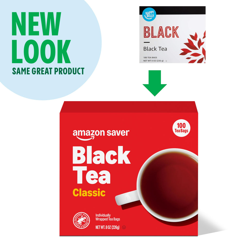 Amazon Saver Rainforest Alliance Certified logo on the box, signaling sustainability.