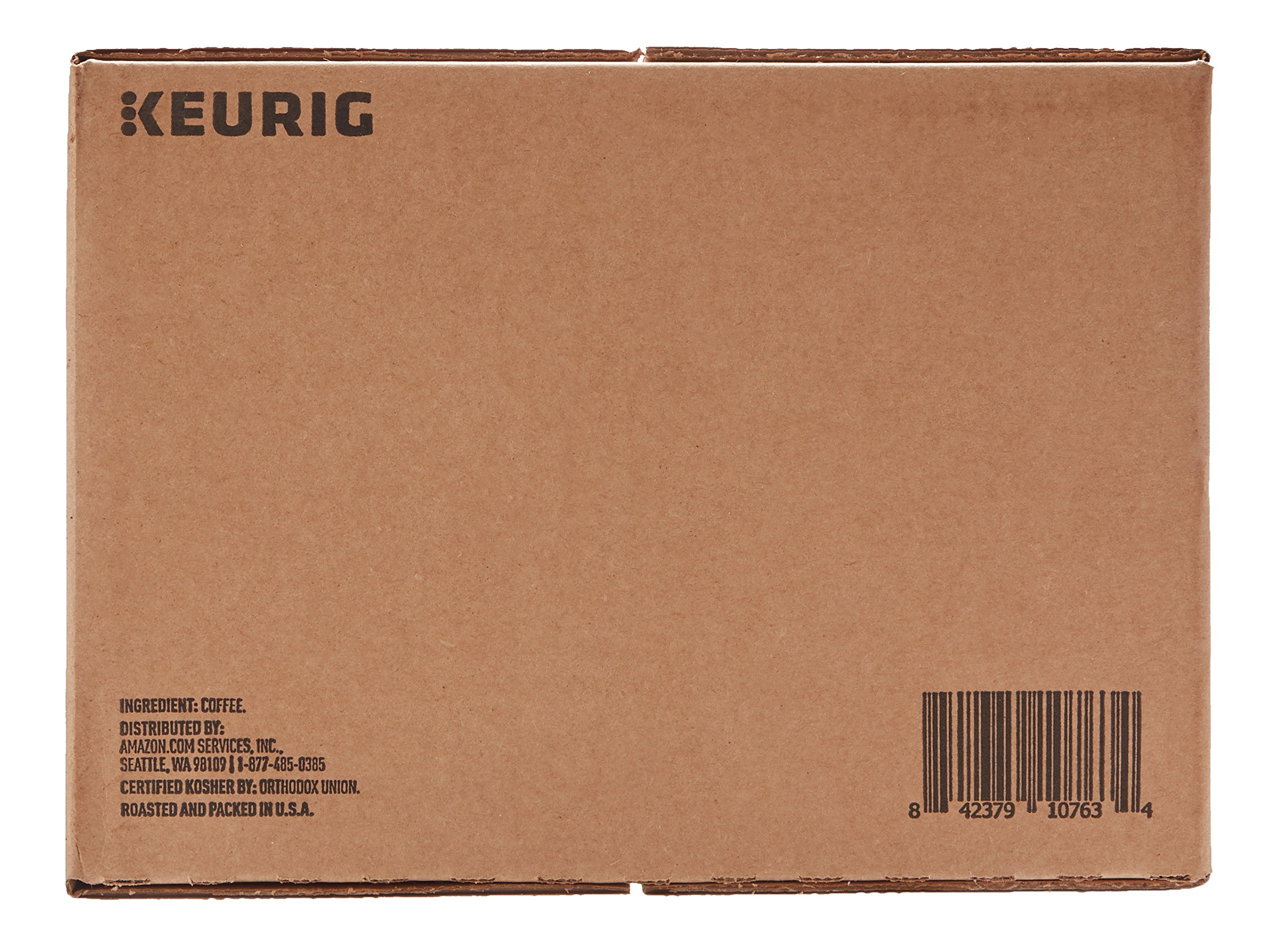 AmazonFresh 80-pack coffee pods ready for quick single-serve brewing.