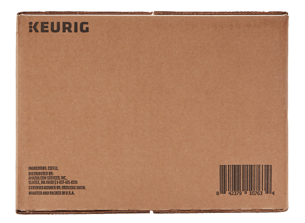 AmazonFresh 80-pack coffee pods ready for quick single-serve brewing.