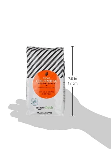 Amazon Fresh Decaf Colombia ready for everyday mornings