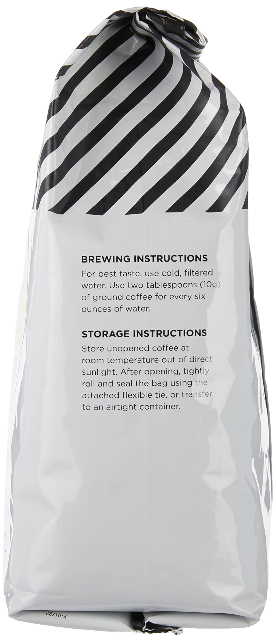 Amazon Fresh Just Bright aroma rising from a steaming cup of coffee.