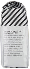 Amazon Fresh Just Bright coffee pours into a filter for a clean cup.