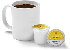 AmazonFresh Just Bright light roast K-Cup pod for a crisp morning cup.
