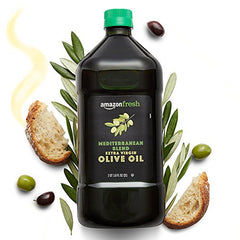 Amazon Fresh Mediterranean olive oil bottle pour for dressings