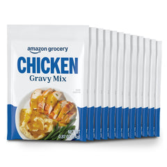 Amazon Grocery Chicken Gravy Mix 12-pack, easy weeknight flavor boost for meals.
