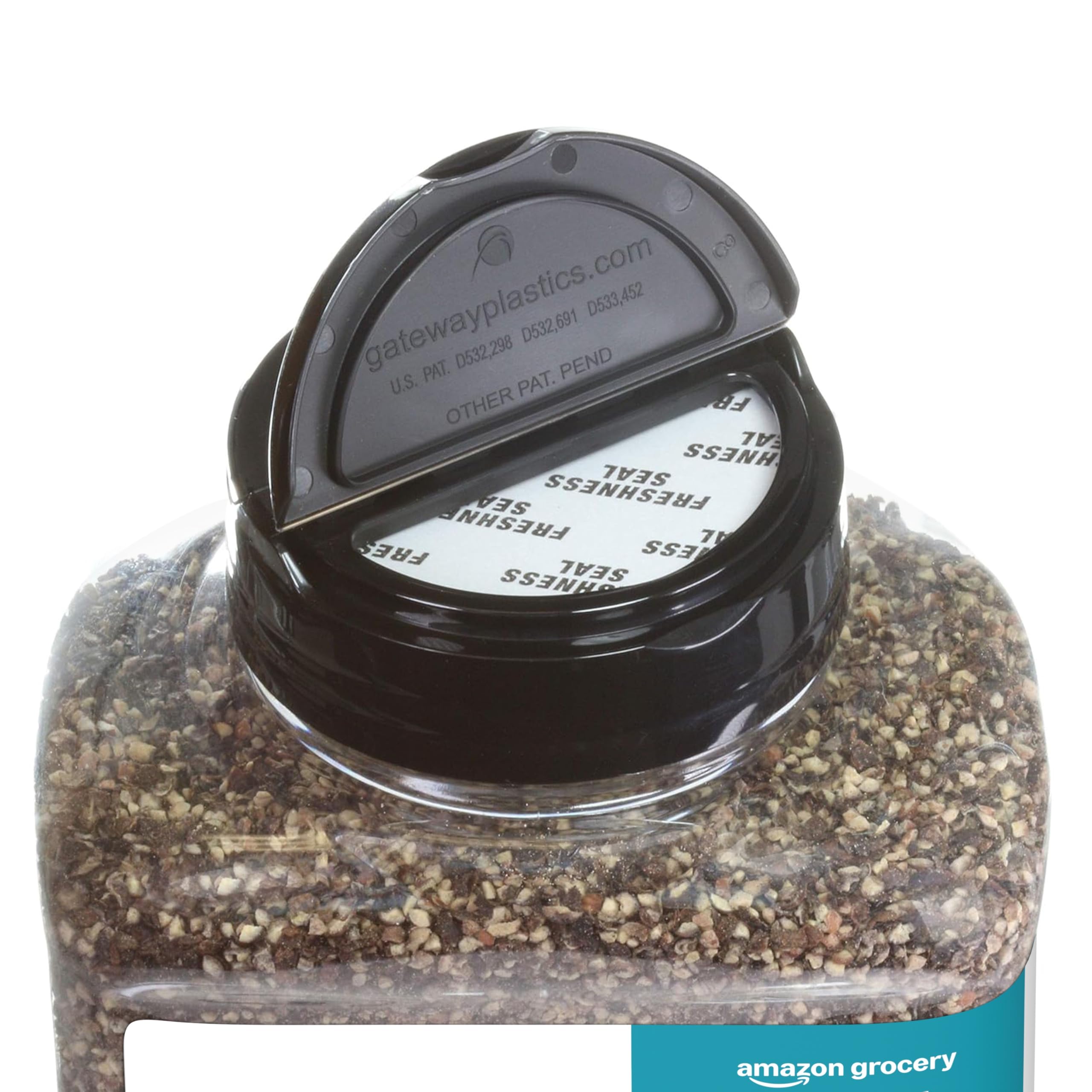 Amazon Grocery ground black pepper in a kitchen setup for versatile cooking