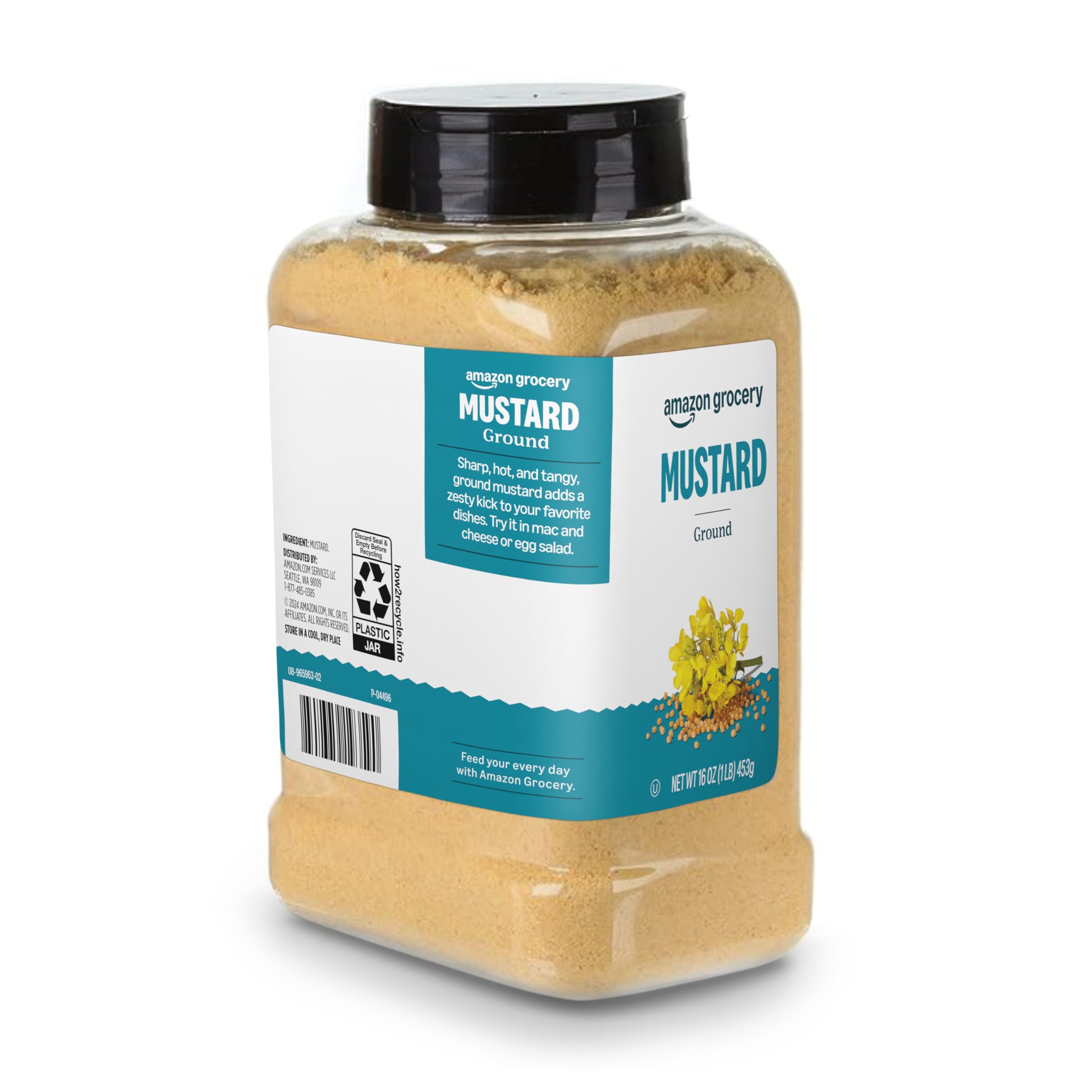 Amazon Grocery ground mustard in bottle with salad dressing ideas