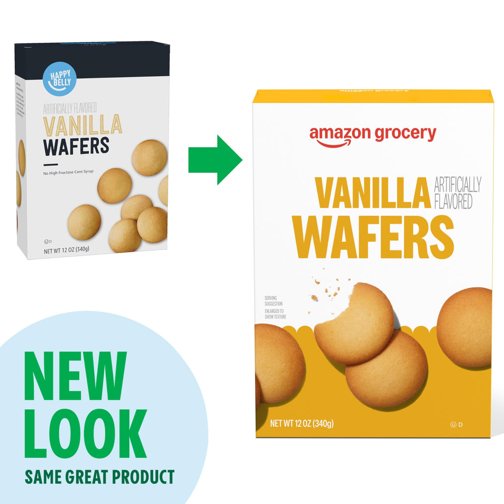 Amazon Grocery Vanilla Wafers served with tea for a simple afternoon treat