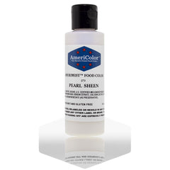 AmeriColor Pearl Sheen airbrush color for metallic frosting and decorating
