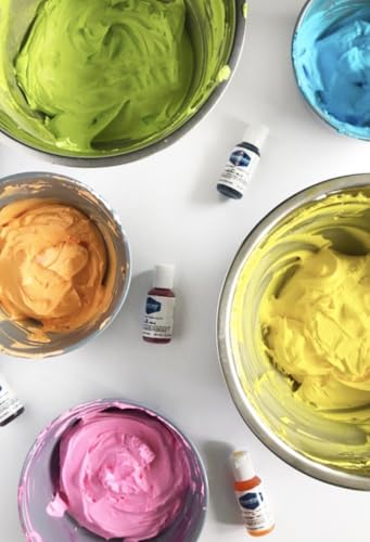 AmeriColor Soft Gel Paste dispense showing smooth texture for bold color.