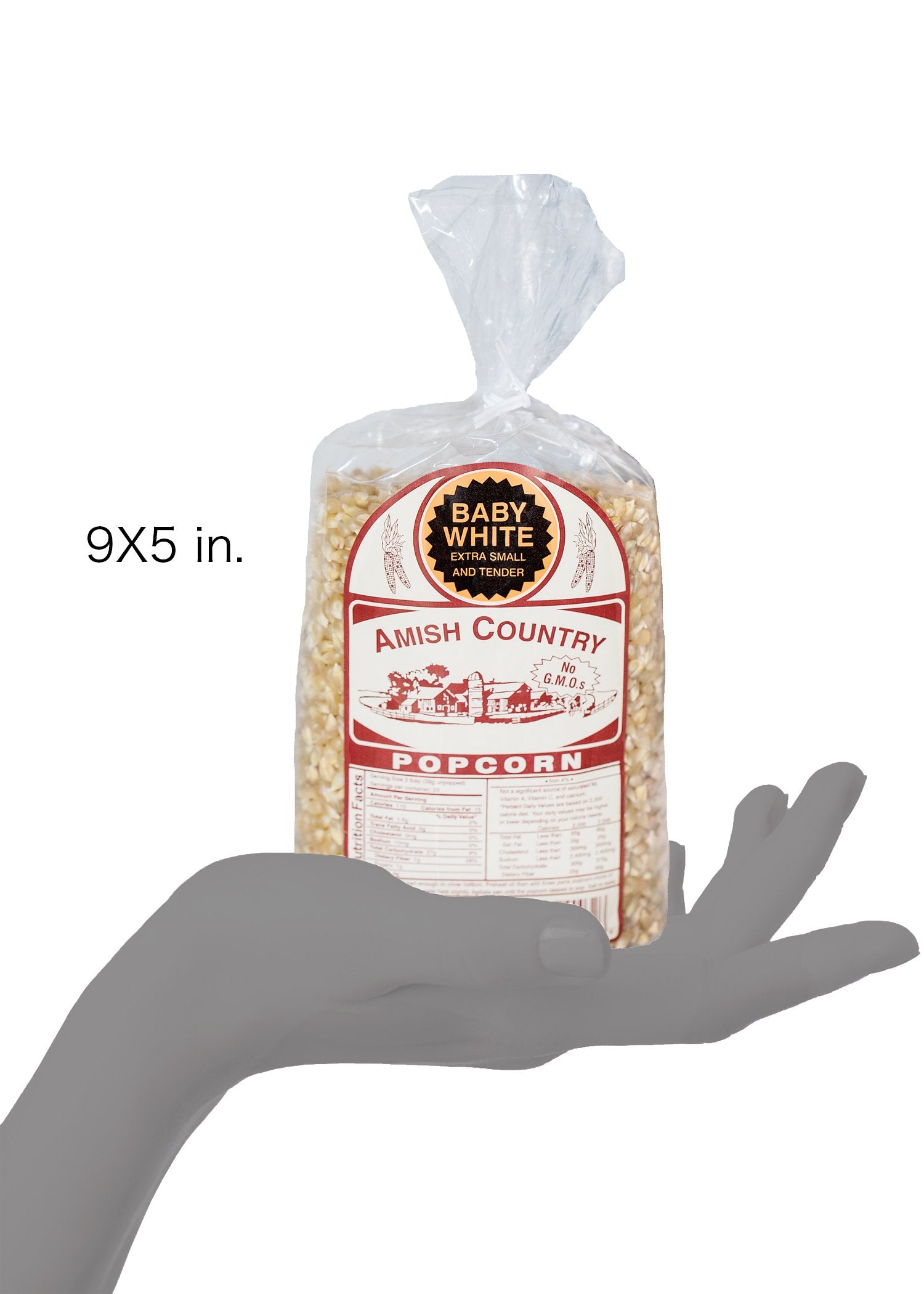 Amish Country Popcorn storing in a cool, dry place preserves freshness.