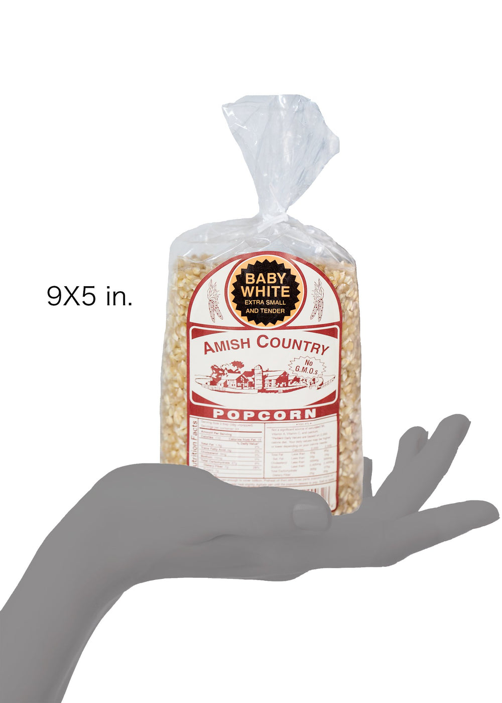 Amish Country Popcorn storing in a cool, dry place preserves freshness.