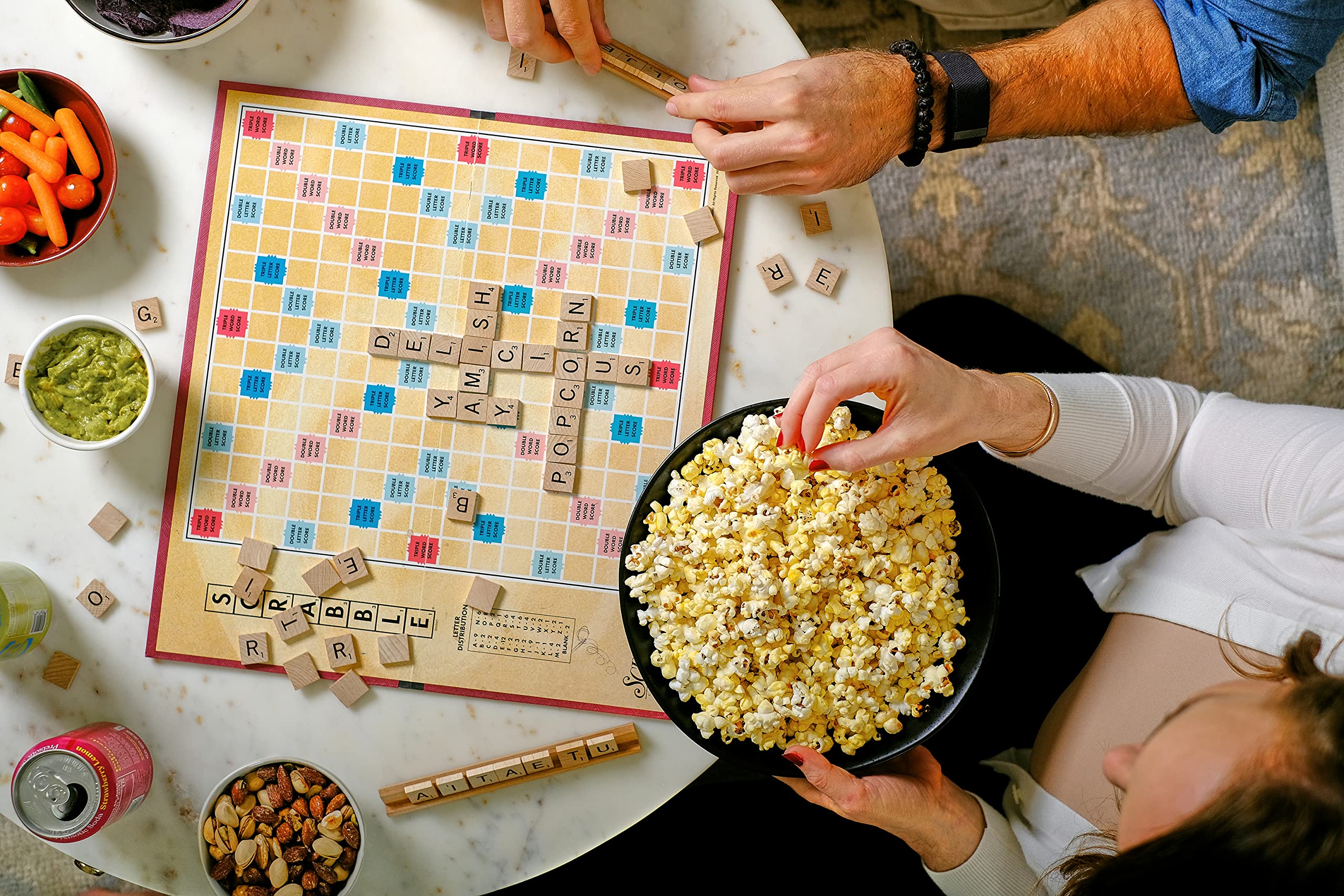 A kitchen setup featuring Amish Country Popcorn for easy, fresh popping