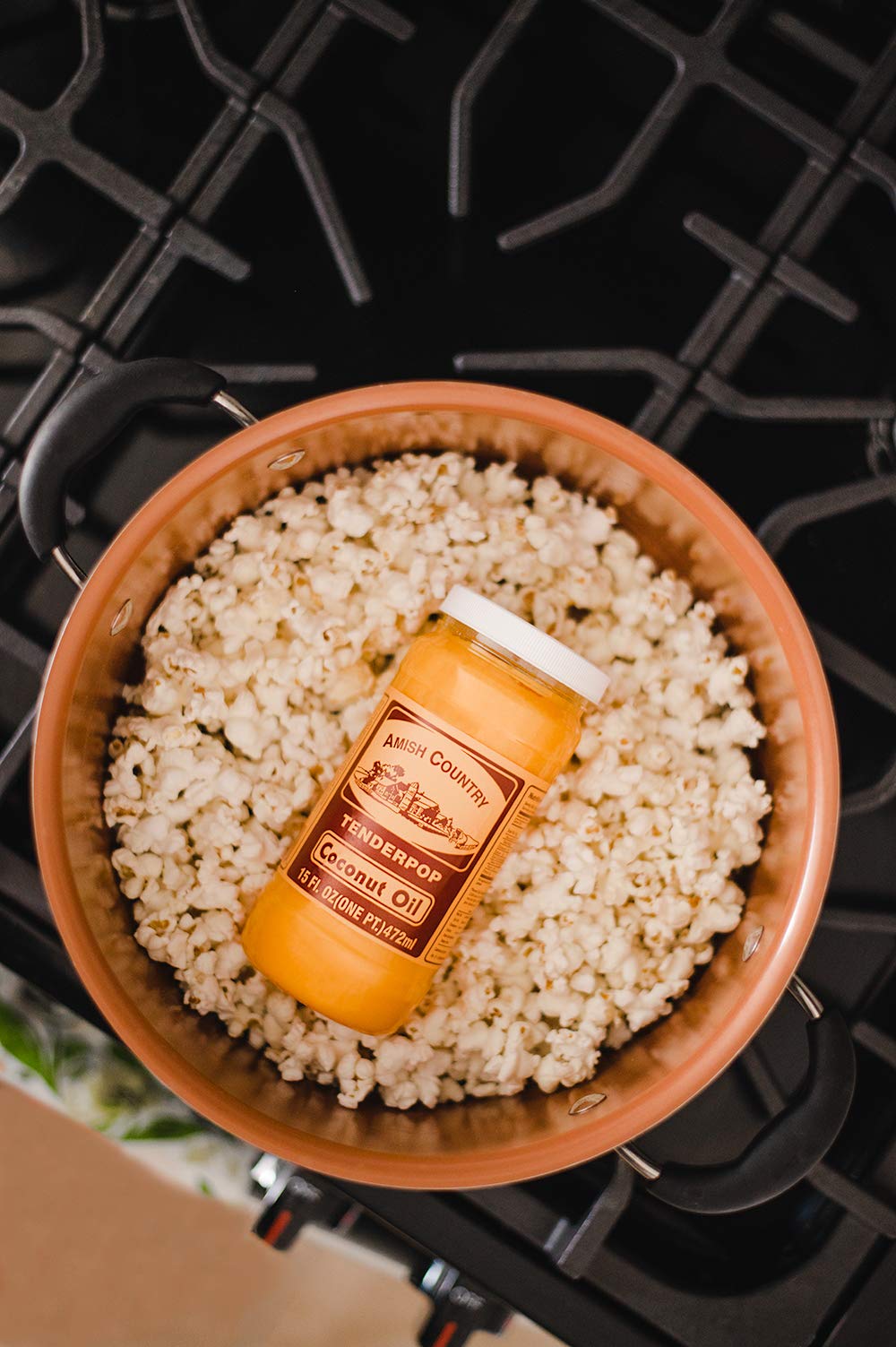 Amish Country Popcorn low calorie snack option without sacrificing flavor.