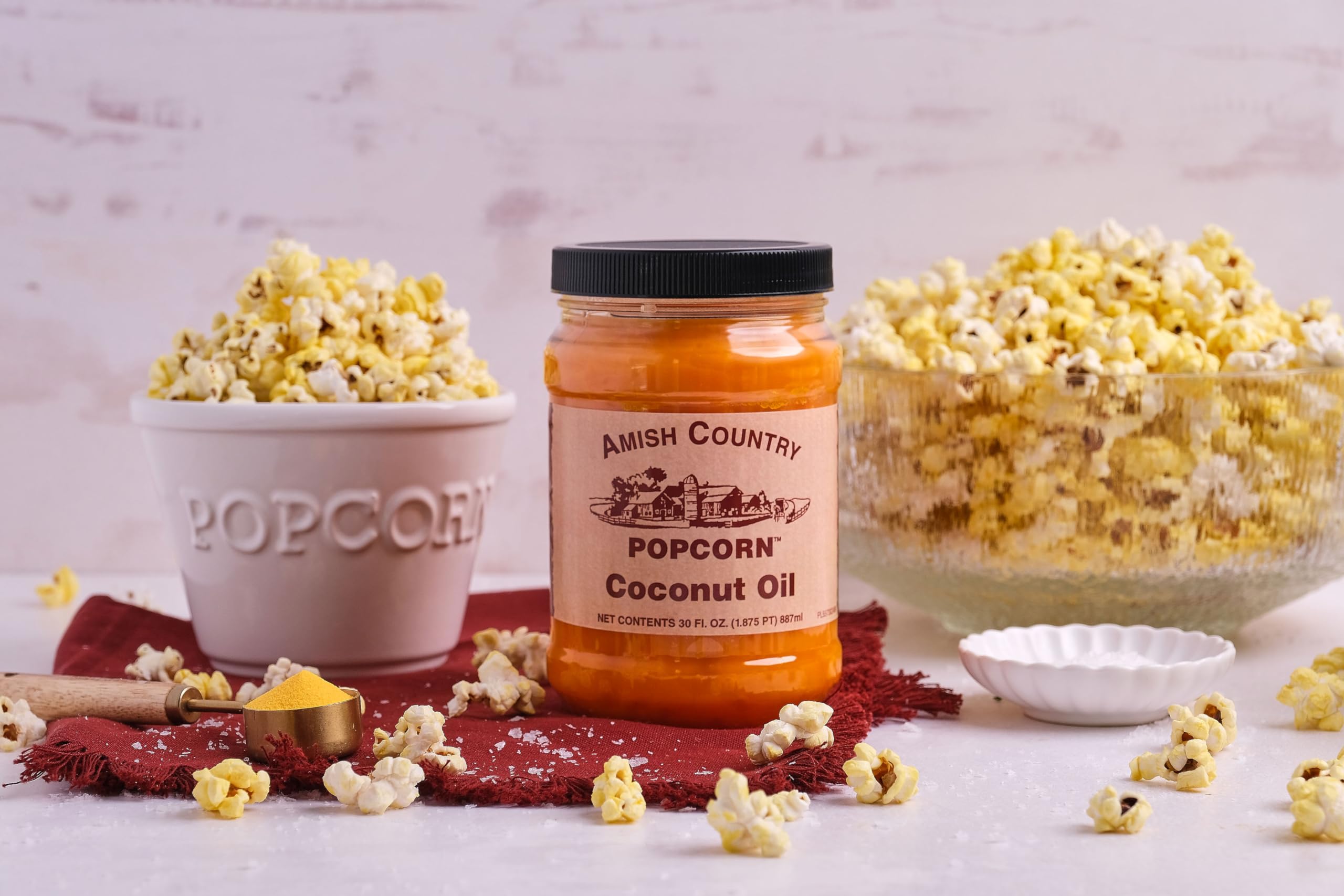 Amish Country Popcorn popcorn bag 30oz ready for sharing and quick snacking.