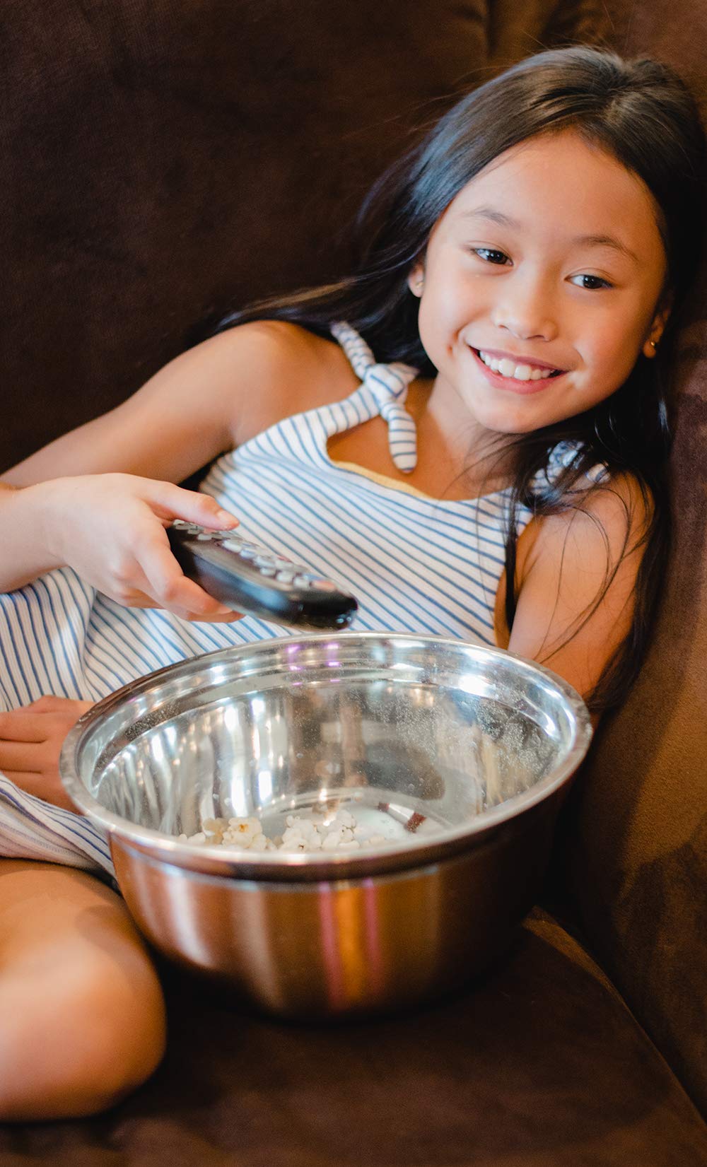 Bowl of popcorn with seasoned kernels, perfect for movie night by Amish Country Popcorn.