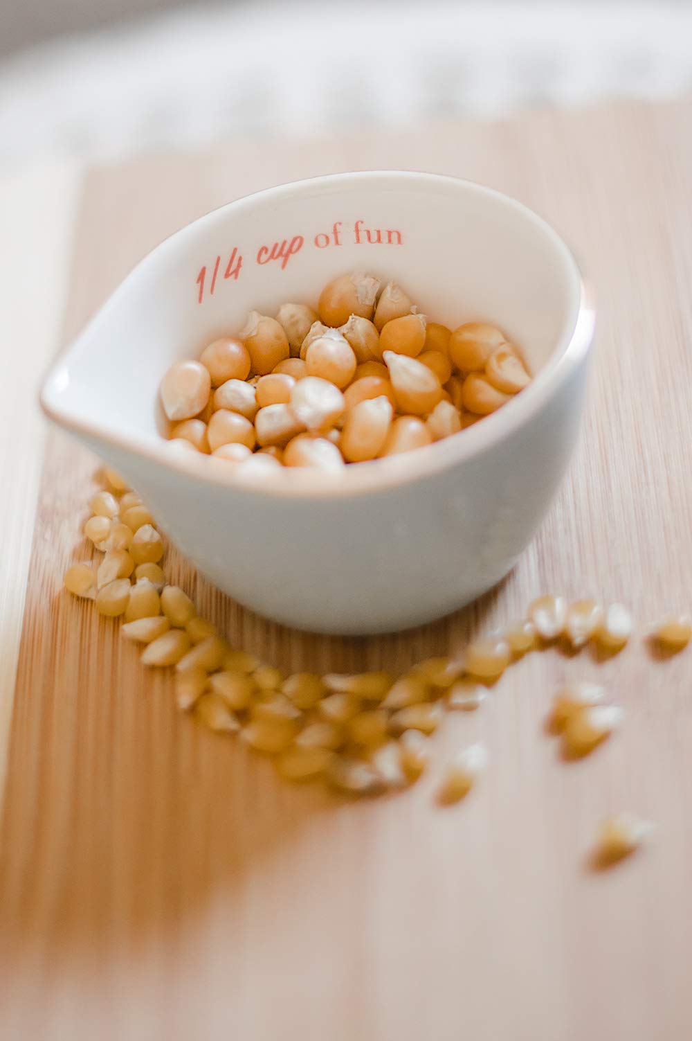 Amish Country Popcorn popped mushroom popcorn in a light, fluffy bowl.