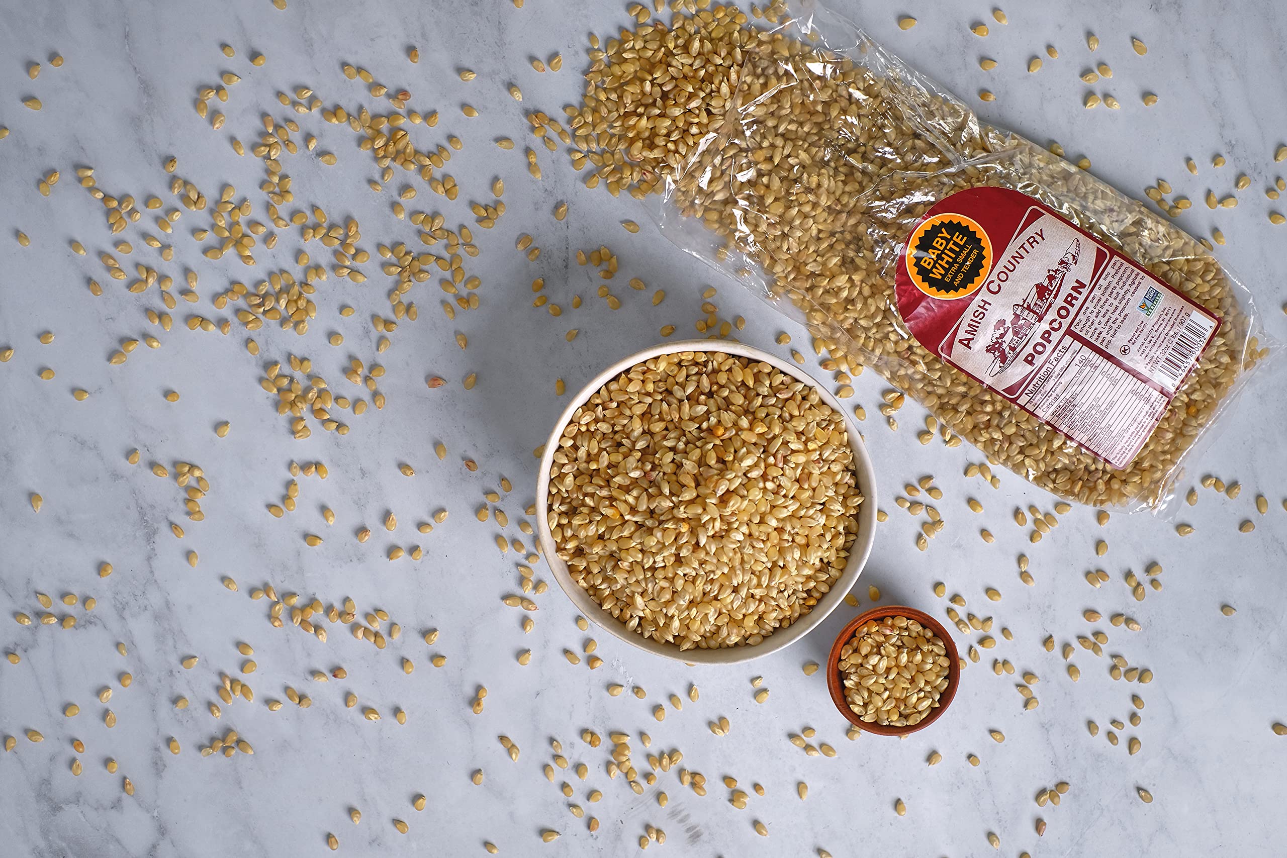 Amish Country Popcorn tree nut free and peanut free for safer snacking.
