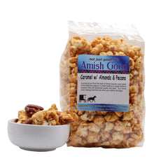 Amish Good real butter and coconut oil deliver rich caramel.