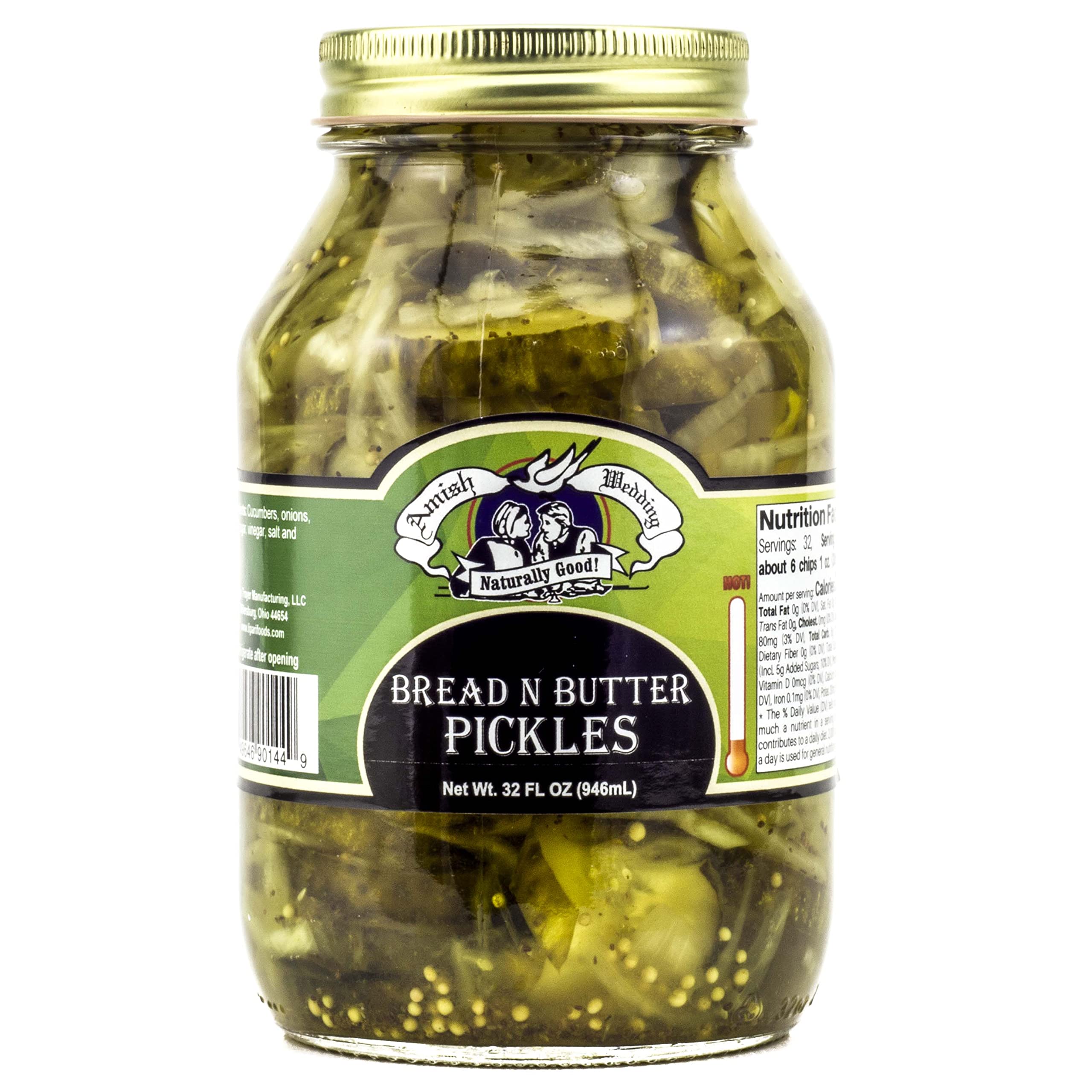 Amish Wedding Bread N Butter Pickles on a sandwich for tangy flavor
