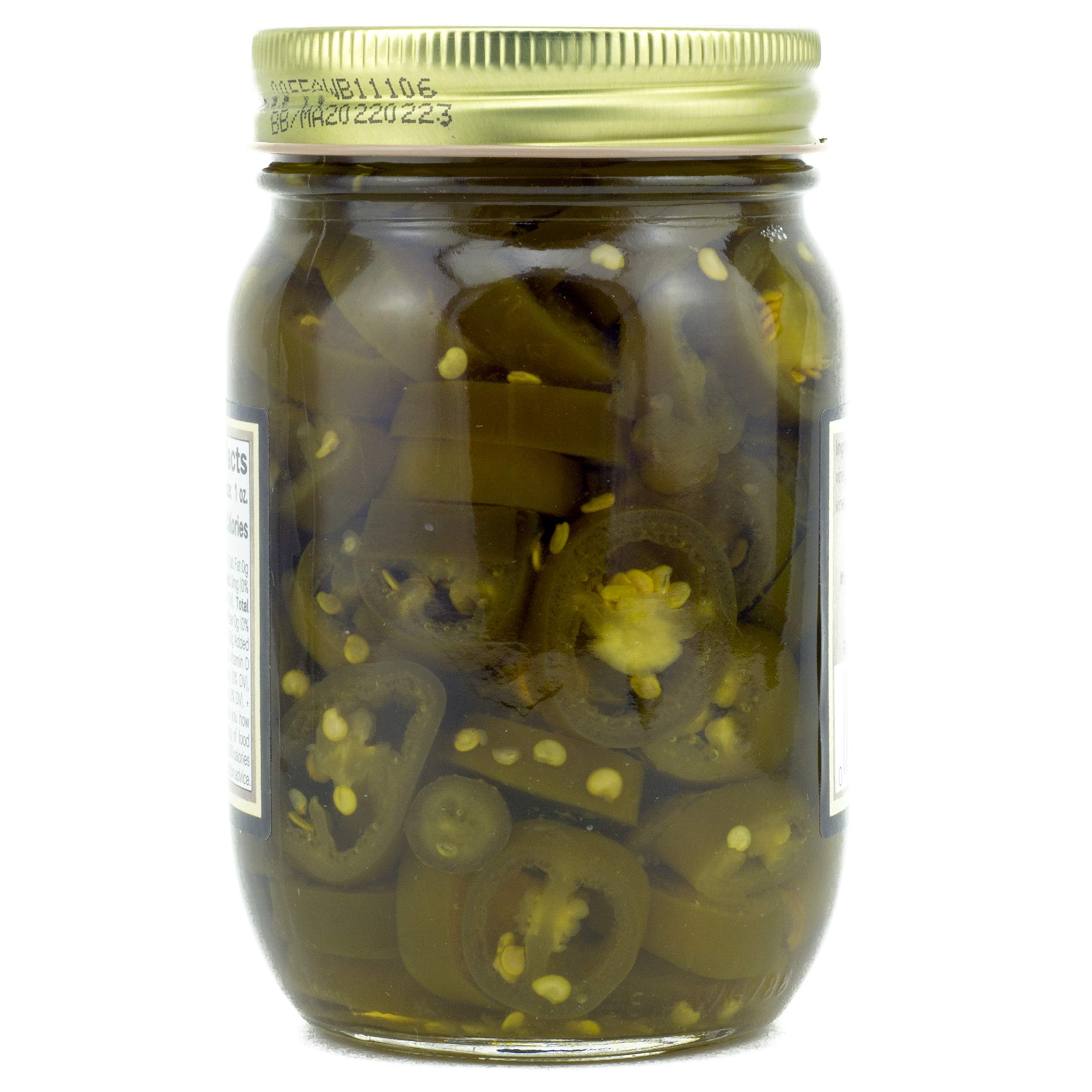 Amish Wedding Candied Jalapenos on a charcuterie board, perfect with cheese.