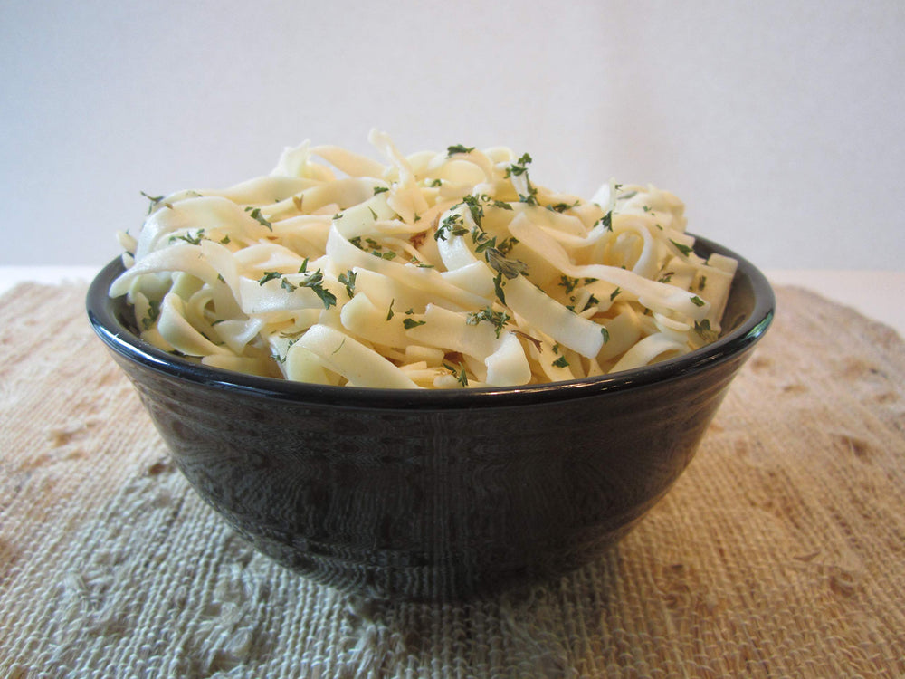 Amish Wedding noodles pack portion view ideal for quick meals.