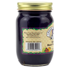 Two-pack Amish Wedding seedless jam supports pantry variety and gifting.