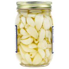 Amish Wedding sweet pickled garlic garnished dish highlighting versatile snack ideas.