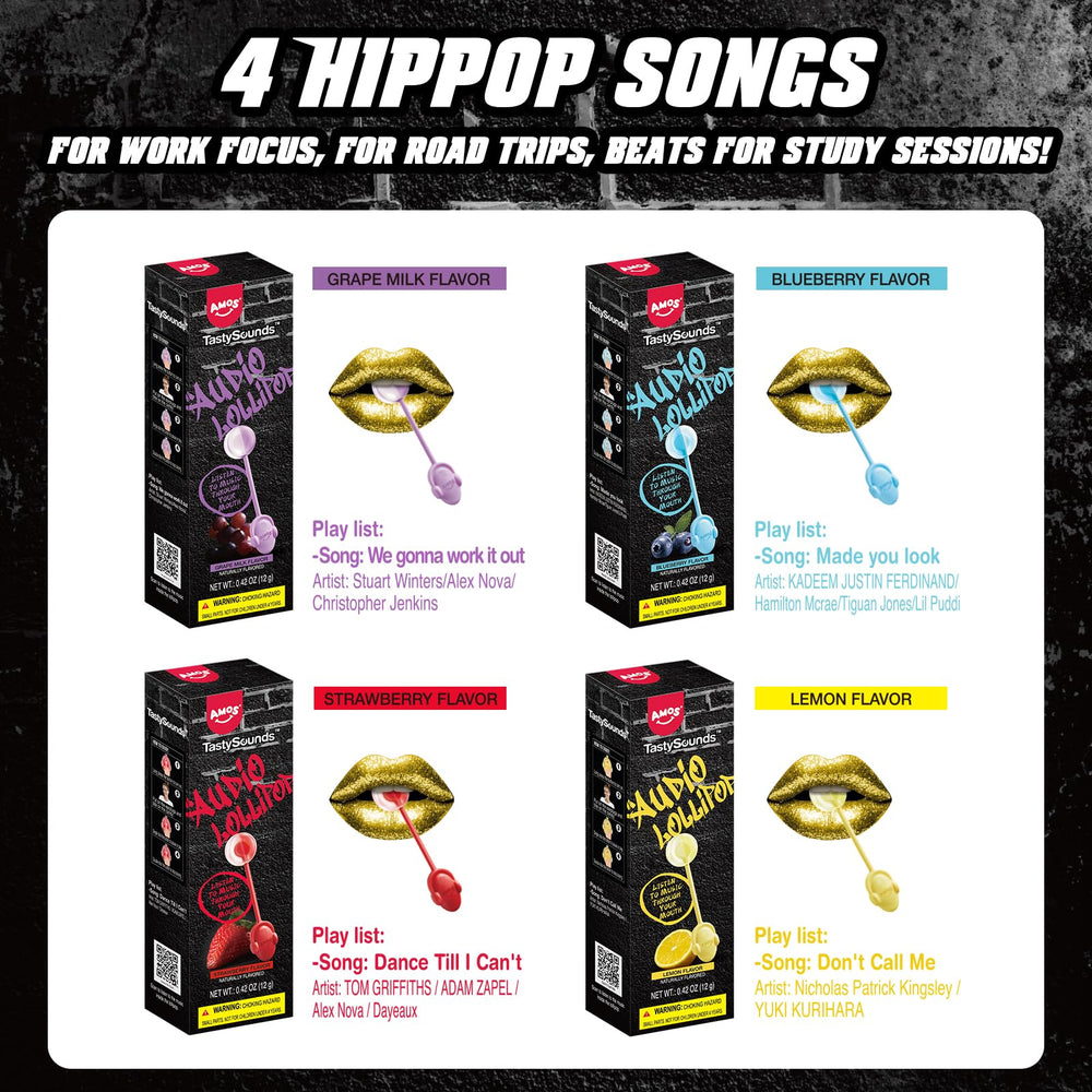 Amos 4-pack gift box, ideal for sharing with friends
