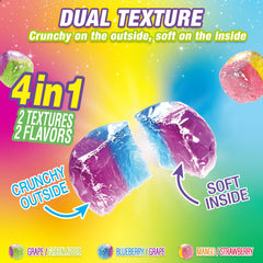 Amos 4D Crystal Jewels candy in crystal shape, a fun visual snack