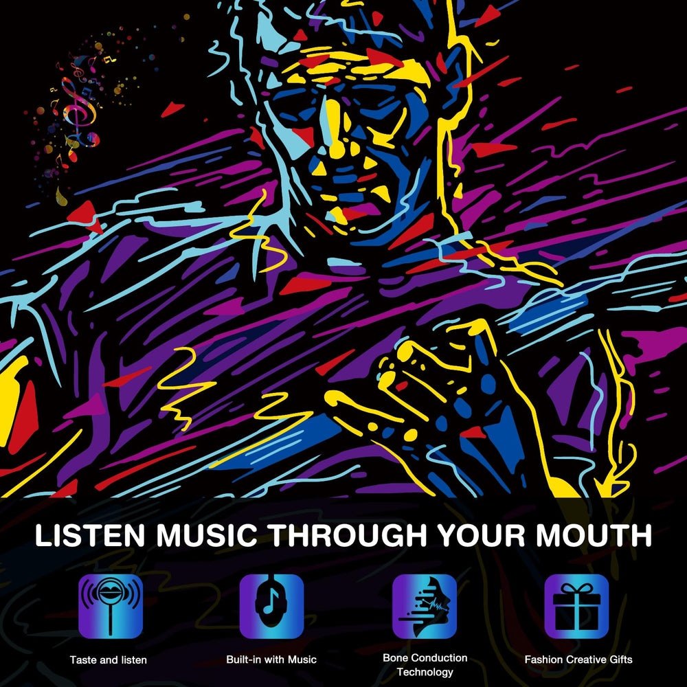 Amos Music Lollipop earplugs setup demonstrates bone conduction
