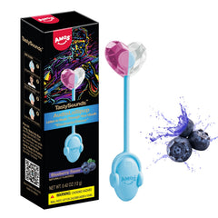 Amos Music Lollipop back view showing packaging