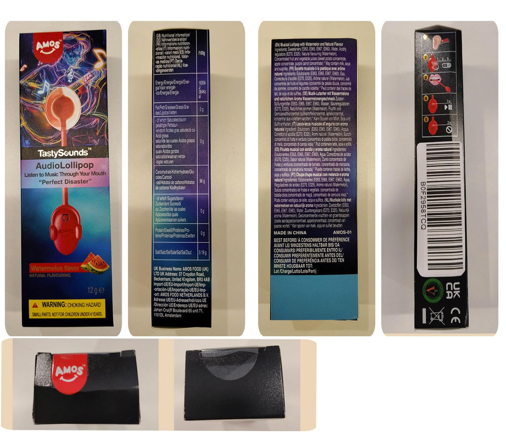 Amos Music Lollipop: a fun party favor for celebrations.