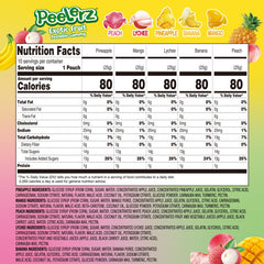 AMOS Peelerz peach gummy with peelable skin for interactive snacks