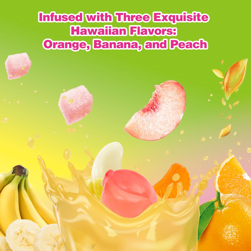 Amos Peelerz peelable gummy orange ideal for lunch breaks.
