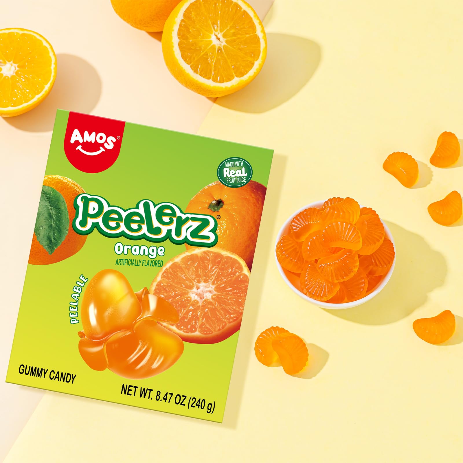 AMOS Peelerz on-the-go snack in a bag for travel