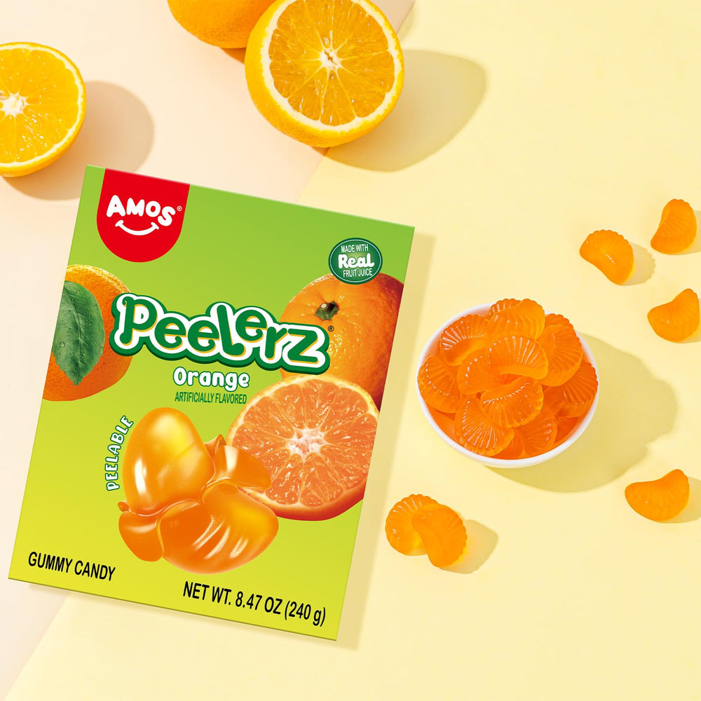 AMOS Peelerz on-the-go snack in a bag for travel