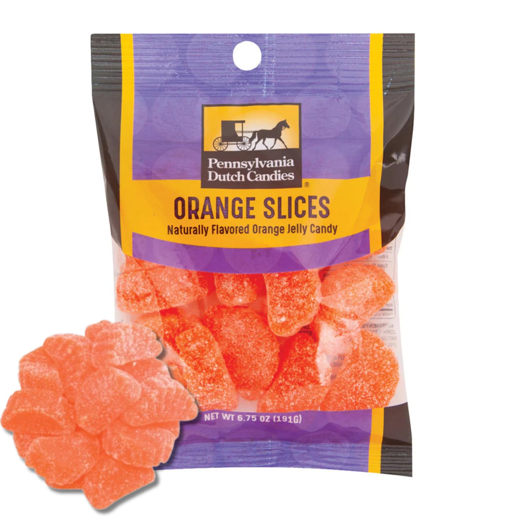 Amuse Mints Penn Dutch Orange Slices gift idea image suggests nostalgic treat option for celebrations.