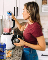 Electrolyte-rich coconut water from Amy & Brian supports active hydration.
