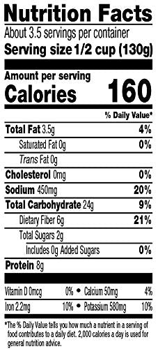 Amy's protein-rich refried beans offer 8g per serving