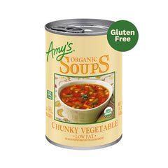 Cans are stacked in the pantry for a convenient plant-based meal option
