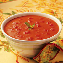 Amy's Organic tomatoes on can signal natural flavor and quality